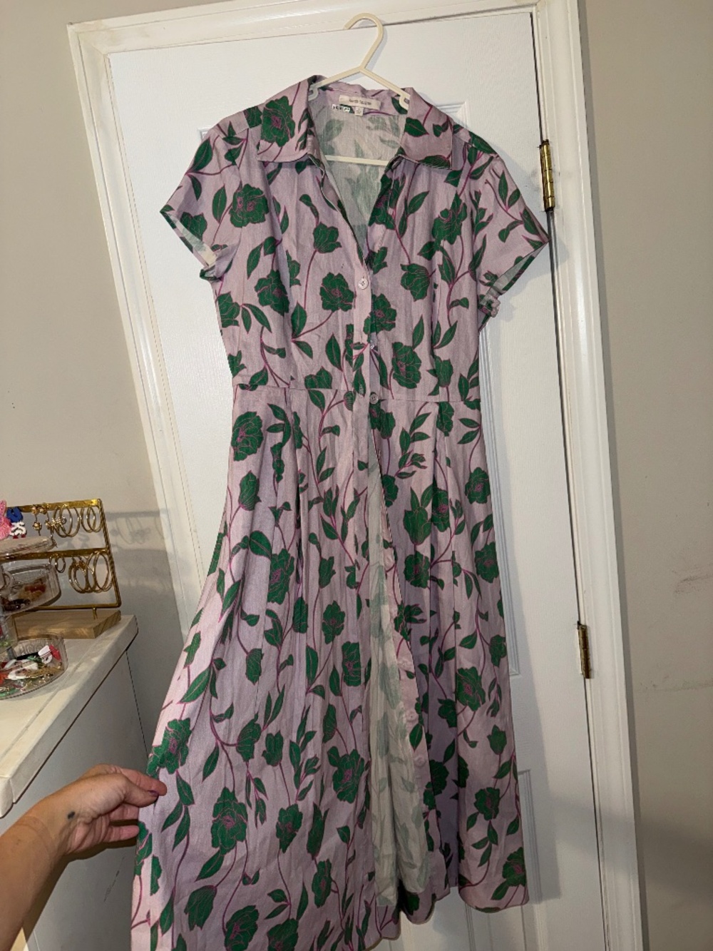 Favorite Daughter Sunday Best Linen Blend Shirt Dress